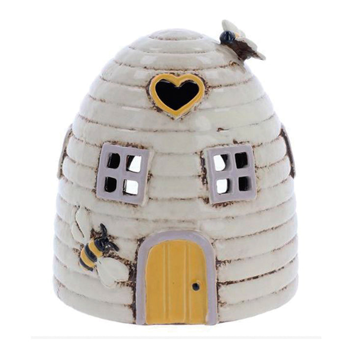 Village Pottery Beehive Dome, cream, Tealight holder