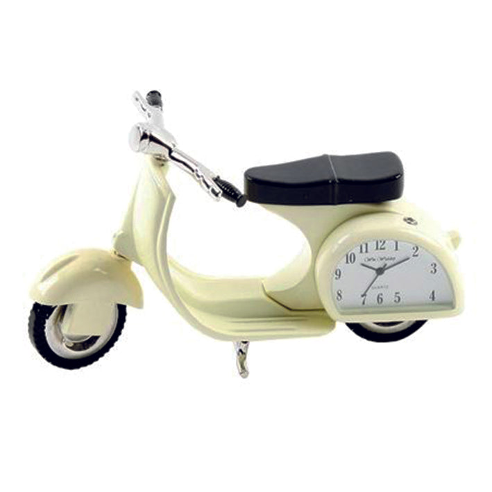 Miniature clock - Vespa cream