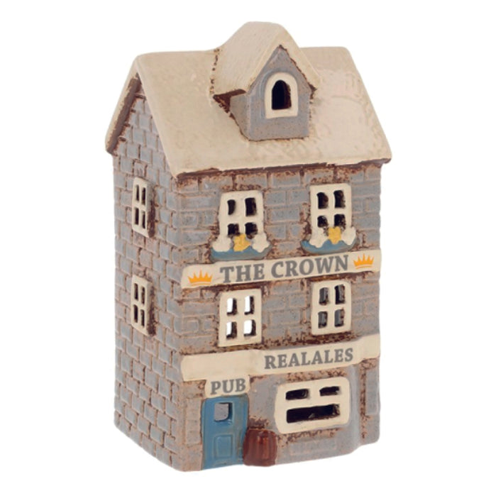 Village Pottery The Crown Pub Tealight Holder