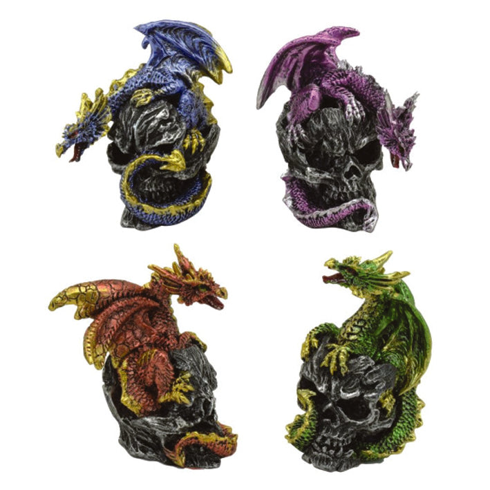 Dragon on Skull, small