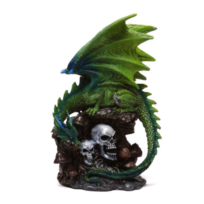Enchanted Nightmare Emerald Spirit of the Forest Skull Dragon