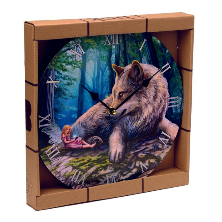 Wall Clock - Fairy and Wolf