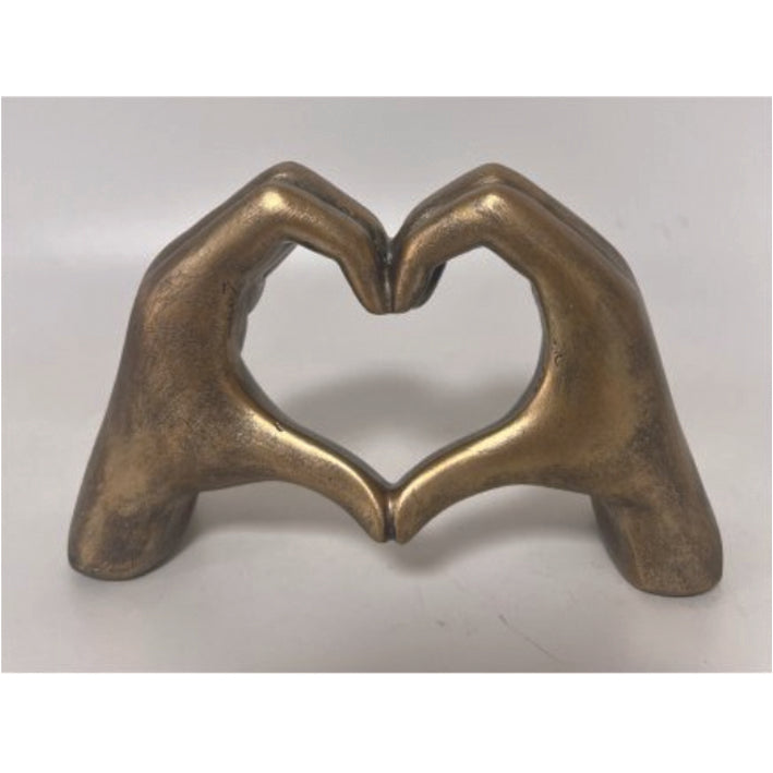 Gold Effect Hands of love
