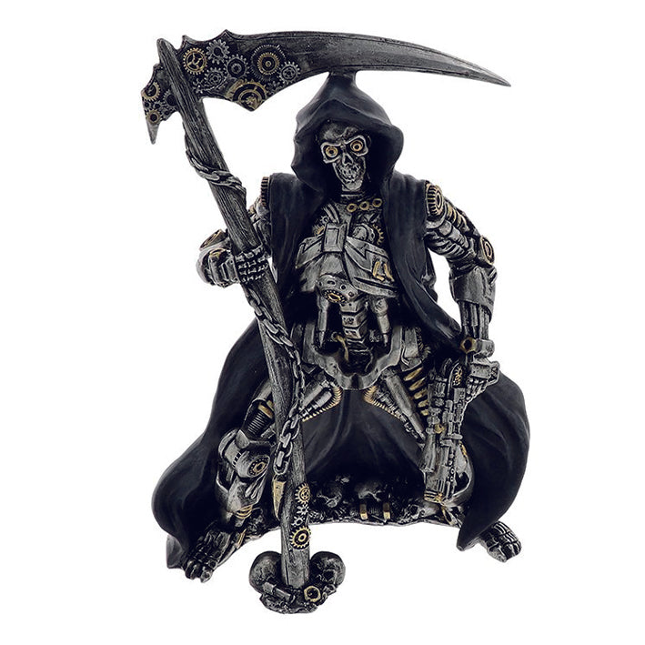 Steampunk Style Grim Reaper Ornament