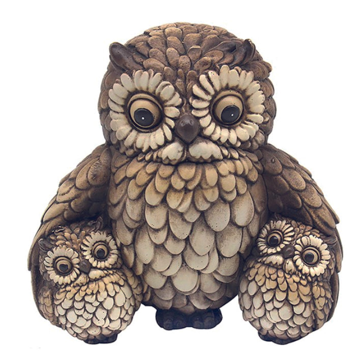 Hoo Hoo Hooters Simply Owl with Two Babies