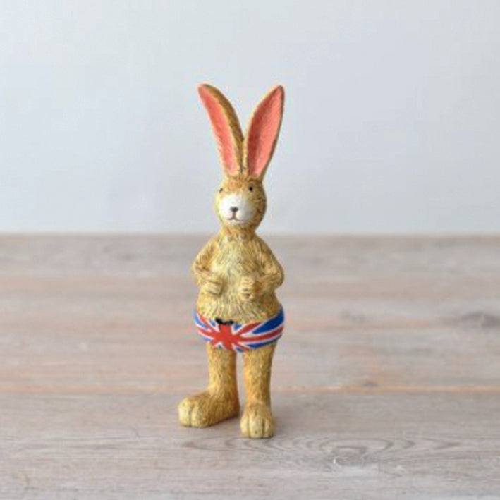 Jasper the Rabbit ornament with Union Jack Pants