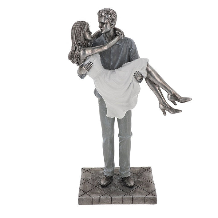 Moonlight Couple Ornament. Carrying Girl