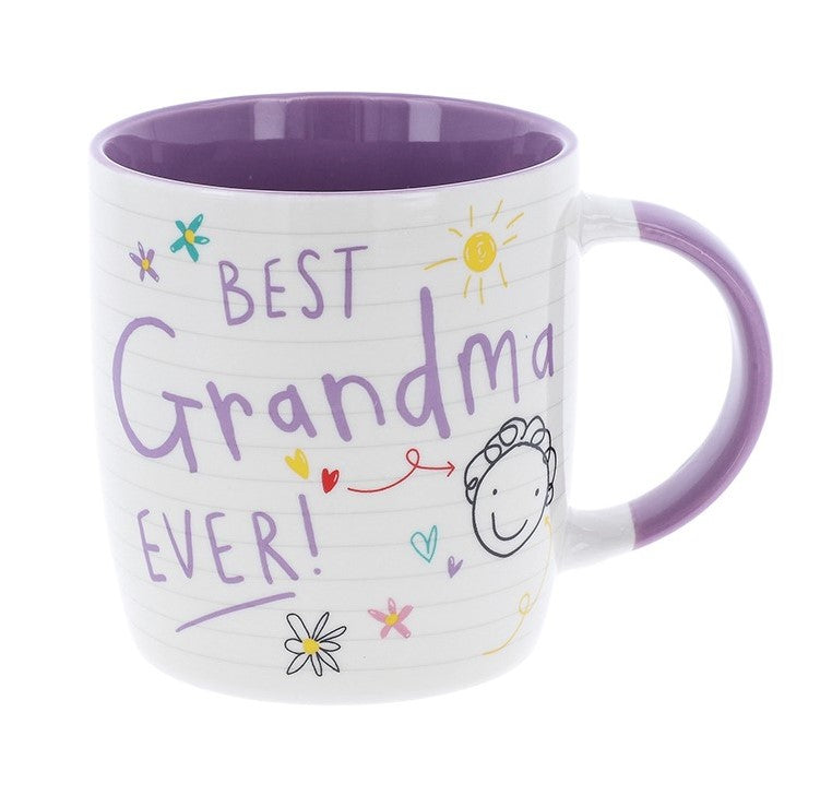 School Book Mug GRANDMA