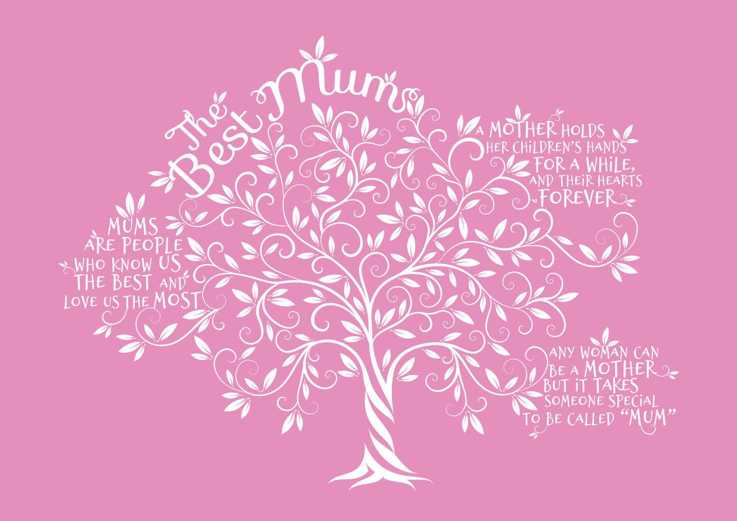 Framed Print. Tree of Life - Best Mum