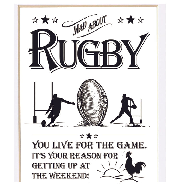 Wall Art - Rugby