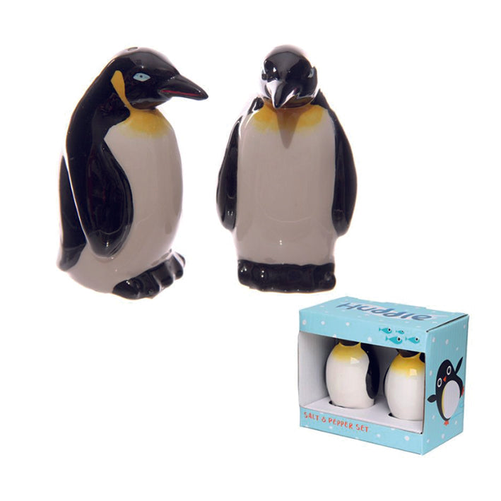 Ceramic Penguins Salt and Pepper Set