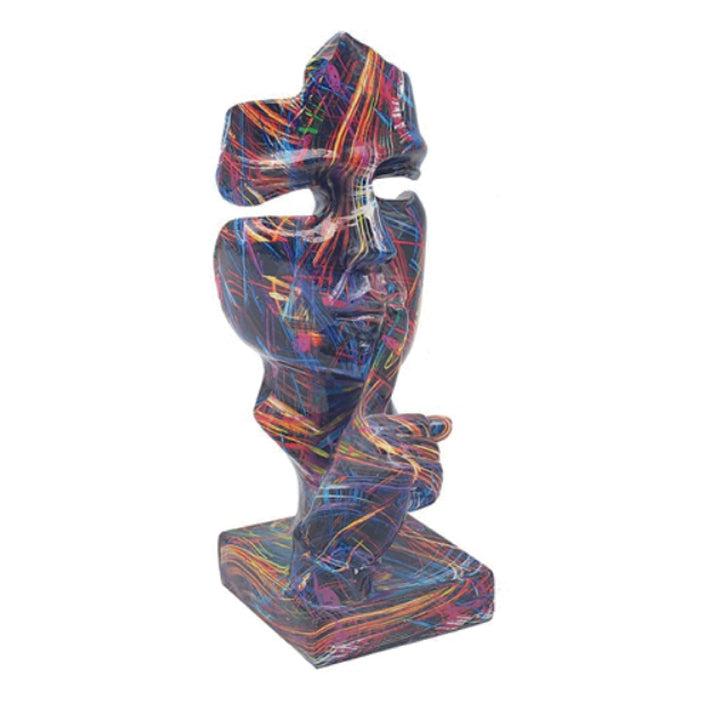 Supernova Silence - Head with Fingers to Lips