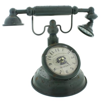 Mantel clock - Vintage style telephone