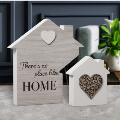 Jigsaw House Plaque. There's no place like HOME