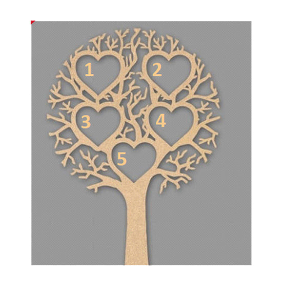 Personalised Tree- 5 words