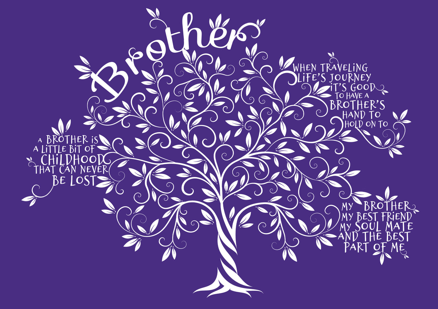 Framed Print. Tree of Life - Best Brother