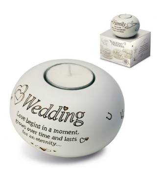 Sentiment tealight. WEDDING