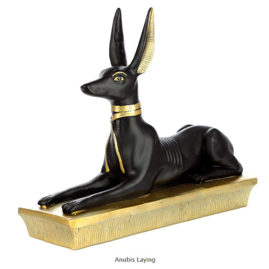 Egyptian Anubis Lying