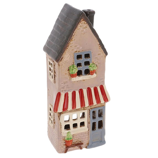 Village Pottery Awning House Tealight Holder