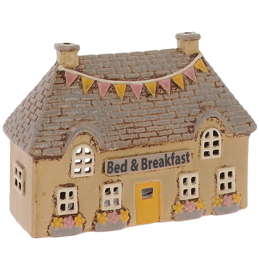 Village Pottery Bed and Breakfast Cottage Tealight Holder