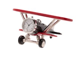 Miniature clock - Biplane