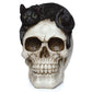 Skull with Black Cat Ornament