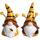 Bumble Bee Gonk Ornamants with Bouncy Spring Antennae