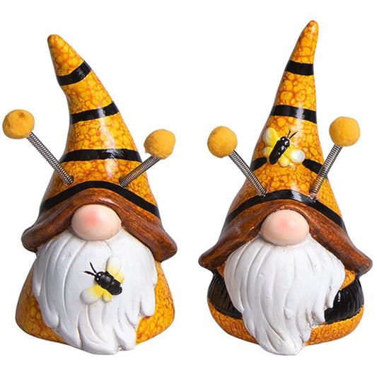 Bumble Bee Gonk Ornamants with Bouncy Spring Antennae