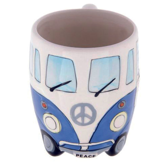 Boxed Ceramic Camper Van Shaped Mug