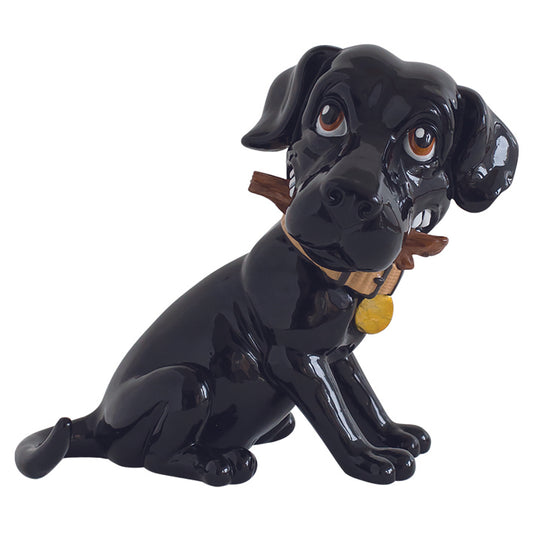 Little Paws Dog Ornament - Cooper the Black Labrador