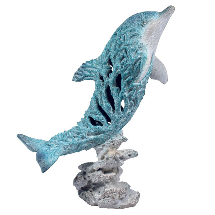Coral Creatures, Dolphin Ornament, large