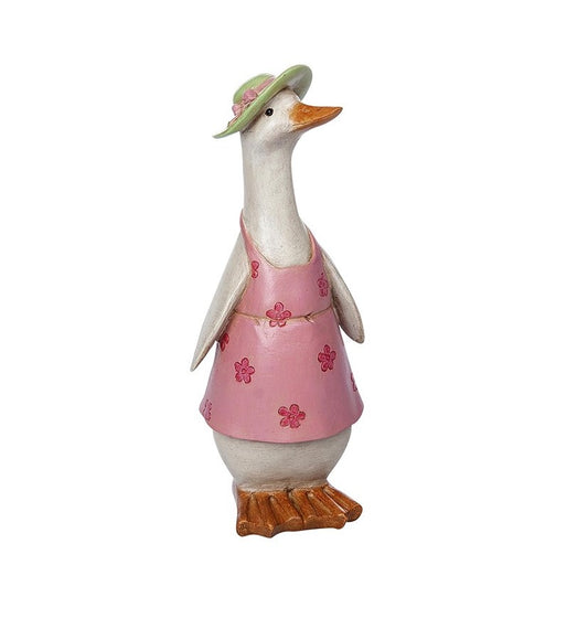 David's Country Duck Ornament - Girl