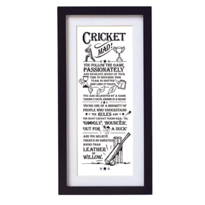Wall Art - Cricket