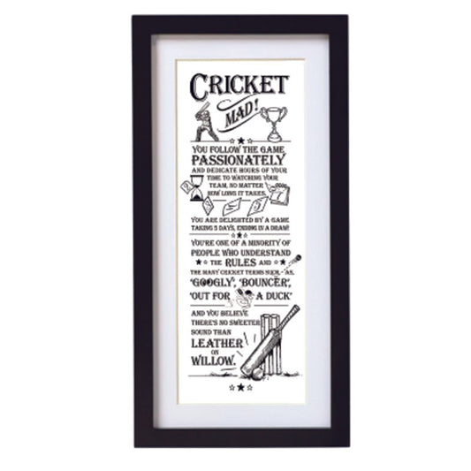 Wall Art - Cricket