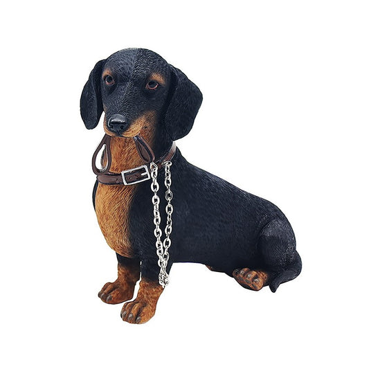 Dachshund Dog ornament With Lead