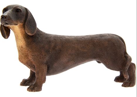 Dachshund Dog Ornament dark brown