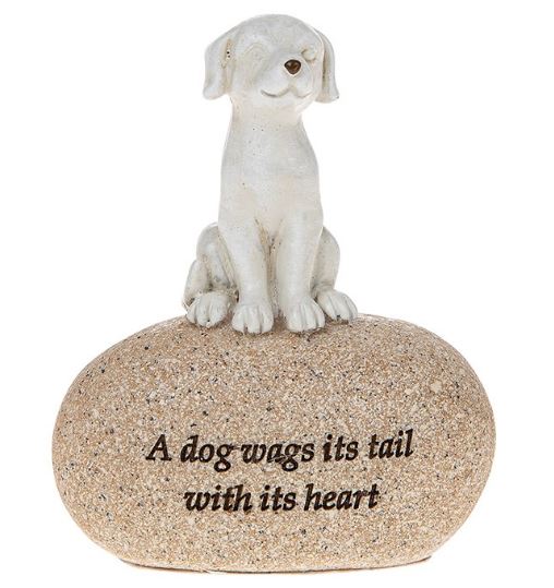 Angel Stones - A DOG wags it's tail with it's heart