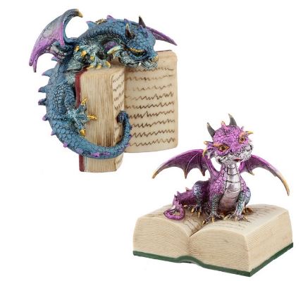 Elements Dragon with Book