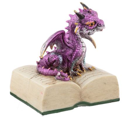 Elements Dragon with Book