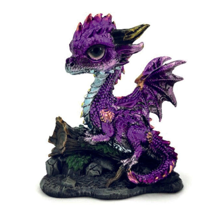 Elements Baby Amethyst Woodland Dragon