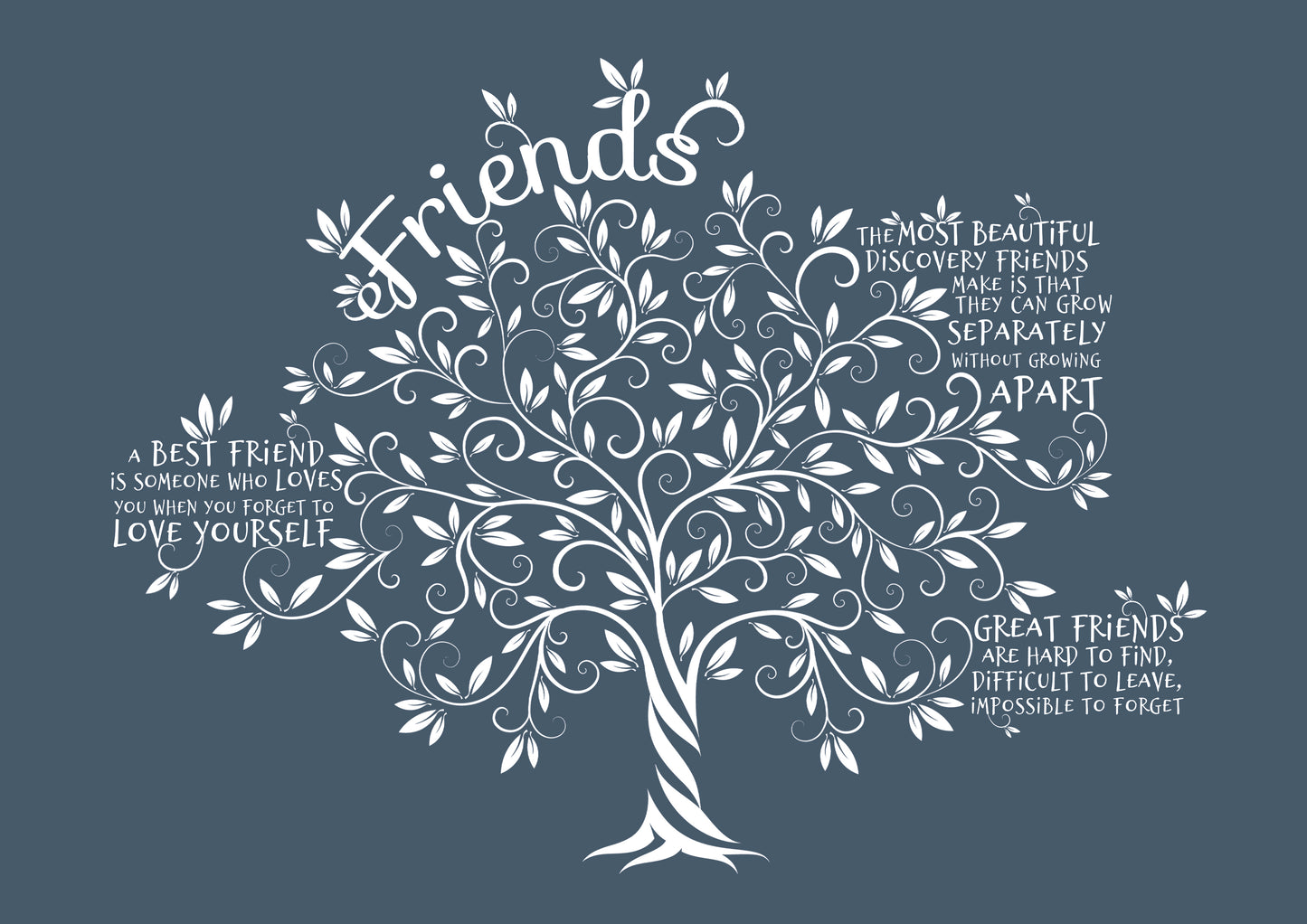 Tree of Life print - Friends