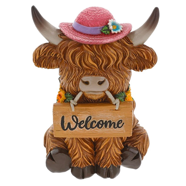 Garden Bloom Coo with Welcome Signs Ornament