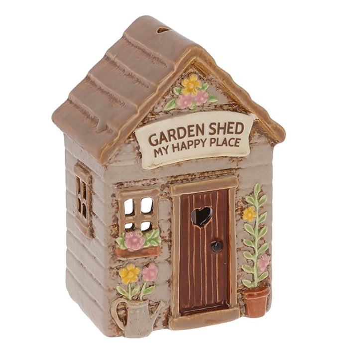 Village Pottery Tealight Holder- Garden Shed