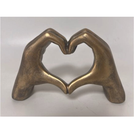 Gold Effect Hands of love