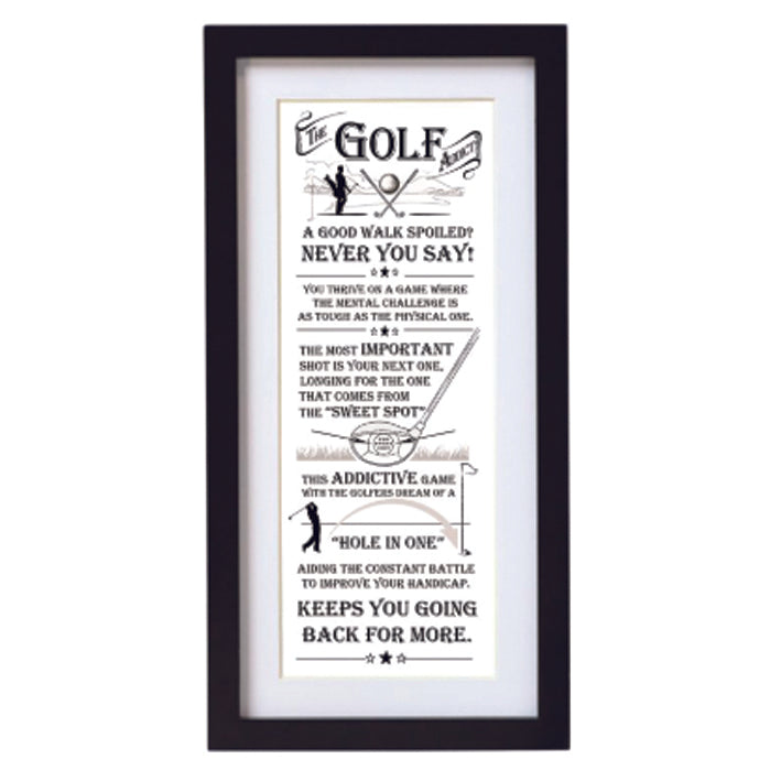 Wall Art - Golf