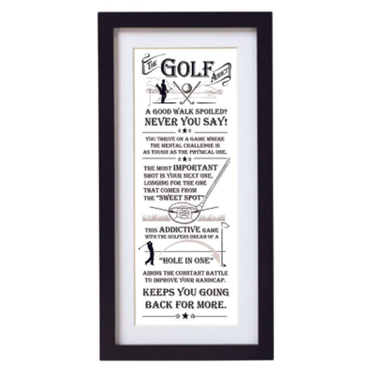Wall Art - Golf