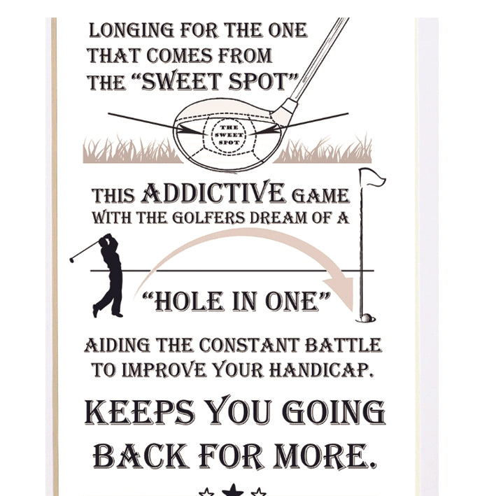 Wall Art - Golf