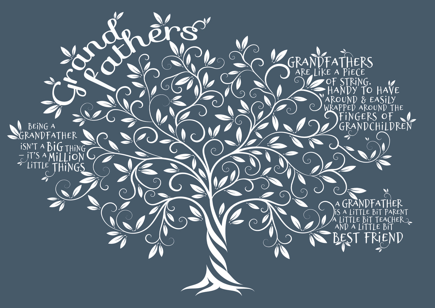 Tree of Life print - Best Grandfather