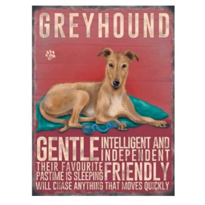 Large metal sign - Greyhound