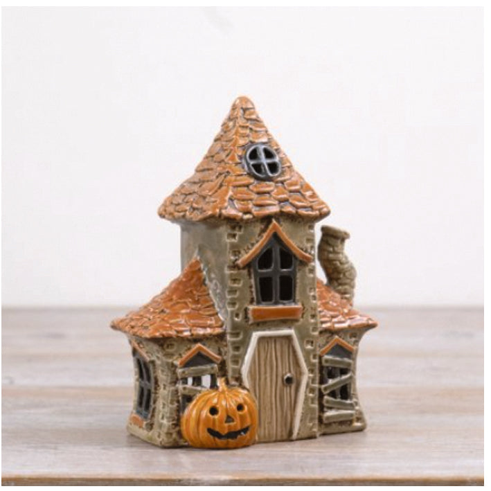 Halloween House Tealight Holder